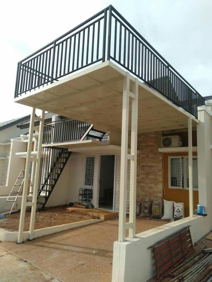 Jasa pembuatan kanopi balkon2